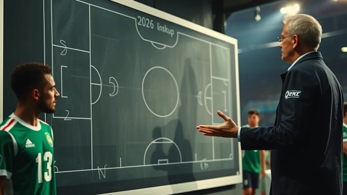 México anuncia alineación para debut en Mundial 2026